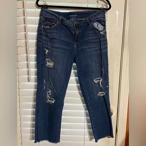 Maurices| denim capri holy jeans